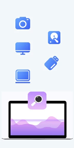 Supports data recovery of 10+ kinds of devices